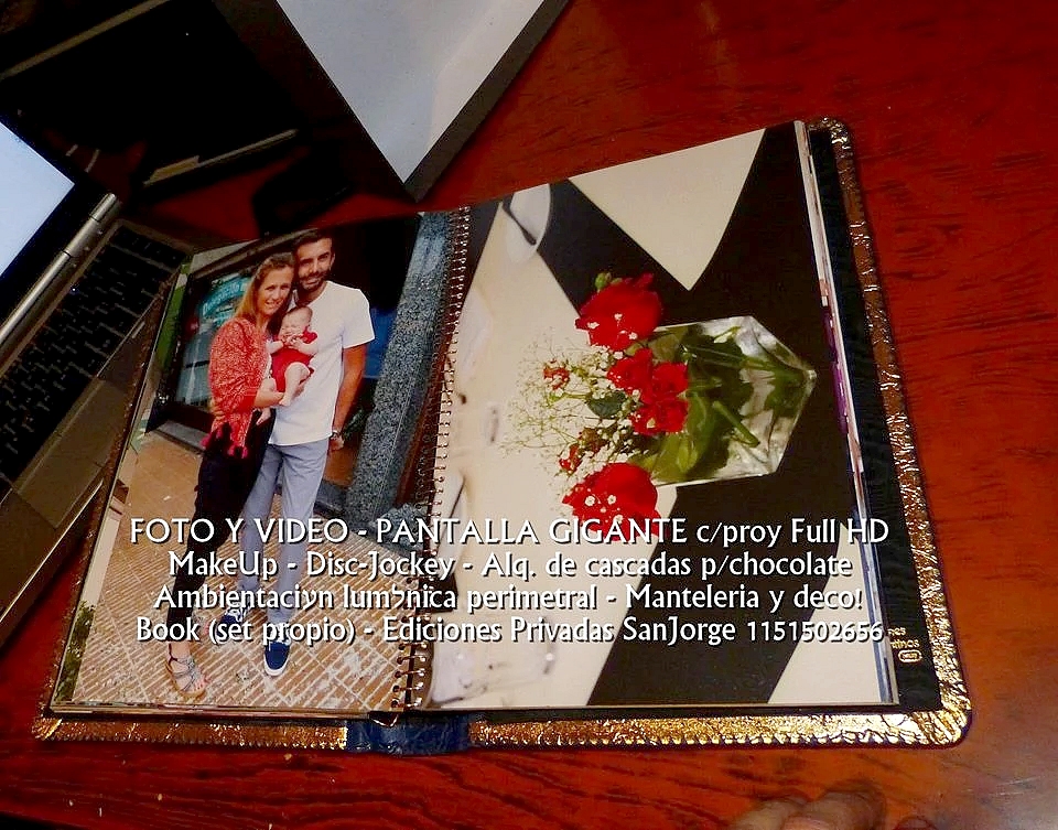 Álbum de fotos personalizado, ejemplo 1