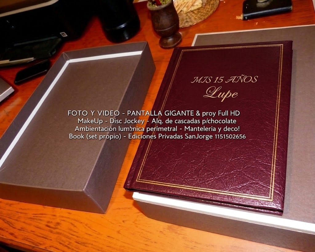 Creación de álbum de fotos personalizado, ejemplo 3