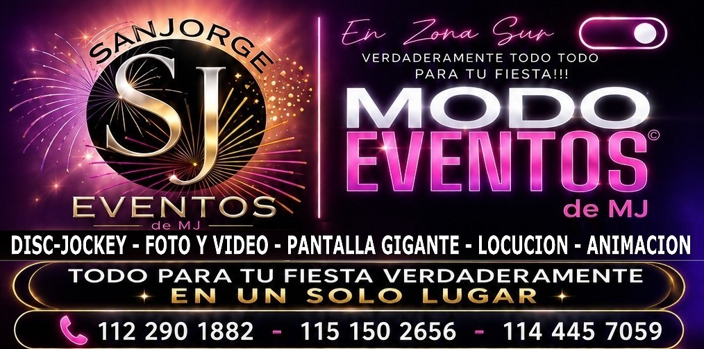 San Jorge Eventos - Modo Eventos Zona Sur Quilmes Wilde