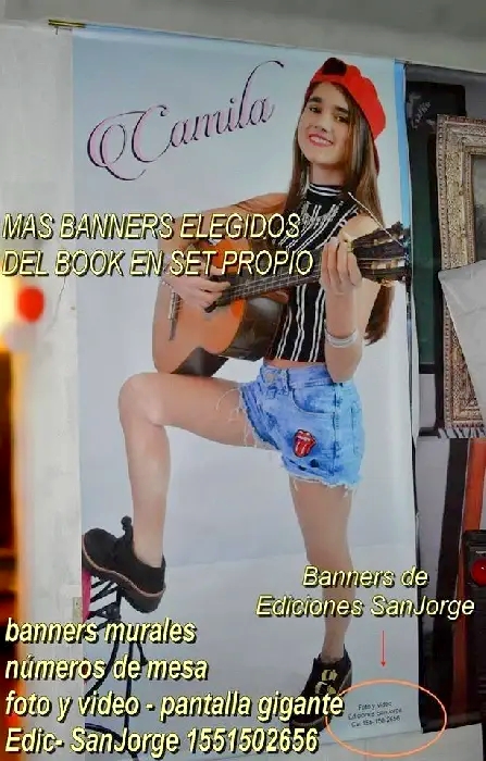 Gigantografía decorativa para eventos sociales - Ejemplo 8