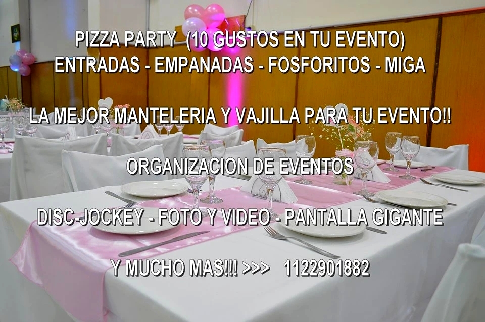 Alquiler de mantelería y vajilla para fiestas en Quilmes y Zona Sur - Foto 3