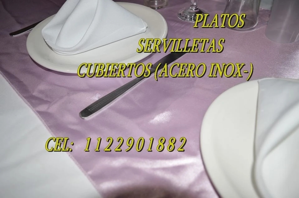 Alquiler de mantelería y vajilla para fiestas en Quilmes y Zona Sur - Foto 18