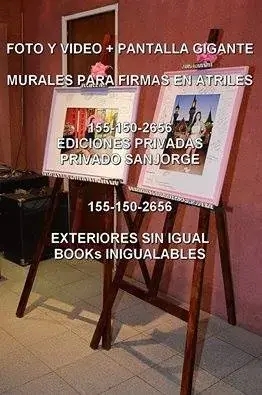 Mural fotográfico personalizado para firmas y recuerdos de fiestas - Ejemplo 4