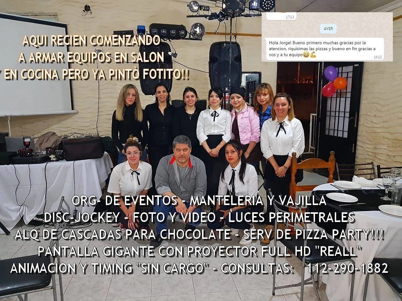 Personal de atención de mesas para fiestas en Wilde y alrededores - Foto 3
